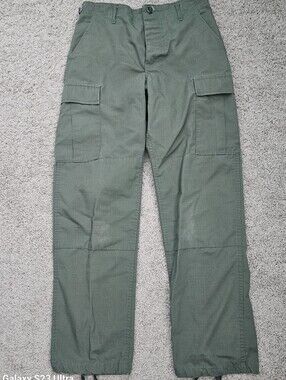 Propper Mens Green Cargo Combat Pants Tactical Utility Adjustable Size S/R